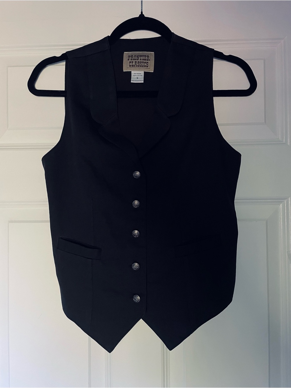 Frontier Classics Black Women's Tailored Vest